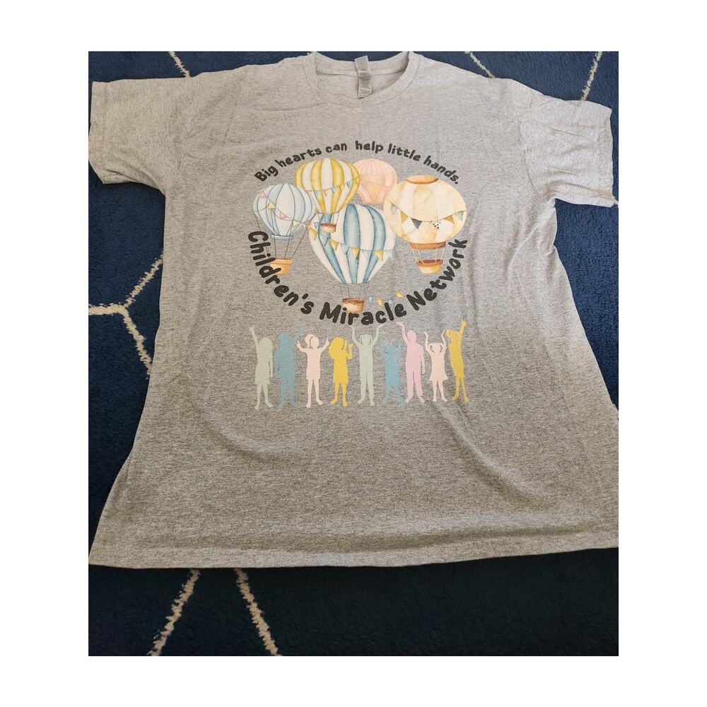 Vintage Children's Miracle Network Balloon Tee Shirt Lg